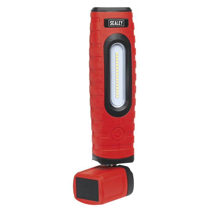 Rechargeable 360° Inspection Light 10W & 3W SMD LED - Red | LED360PLUSR