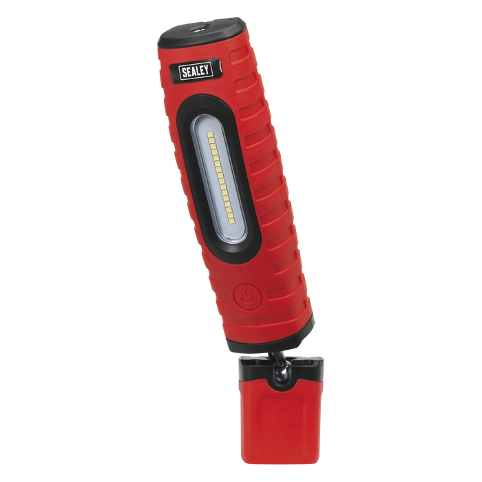 Rechargeable 360° Inspection Light 10W & 3W SMD LED - Red | LED360PLUSR