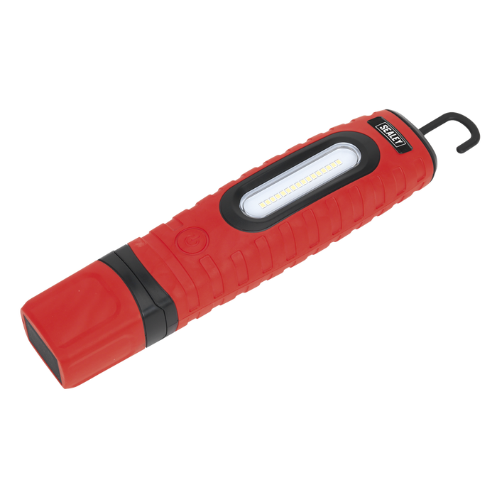 Rechargeable 360° Inspection Light 10W & 3W SMD LED - Red | LED360PLUSR