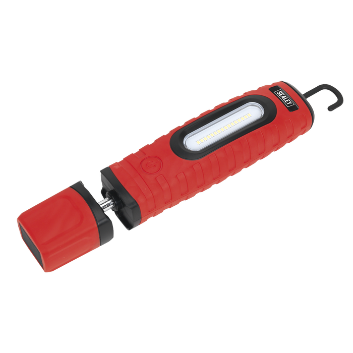 Rechargeable 360° Inspection Light 10W & 3W SMD LED - Red | LED360PLUSR