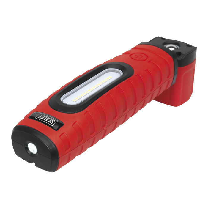 Rechargeable 360° Inspection Light 10W & 3W SMD LED - Red | LED360PLUSR