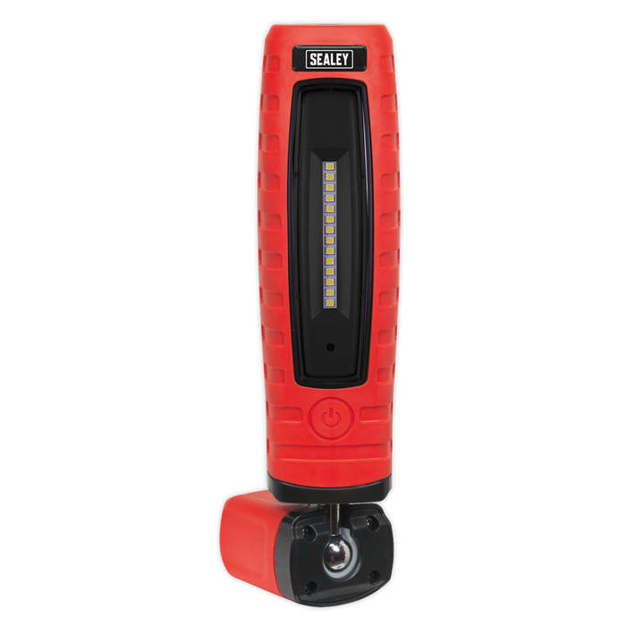 Rechargeable 360° Inspection Light 8W & 3W SMD LED - Red | LED360R