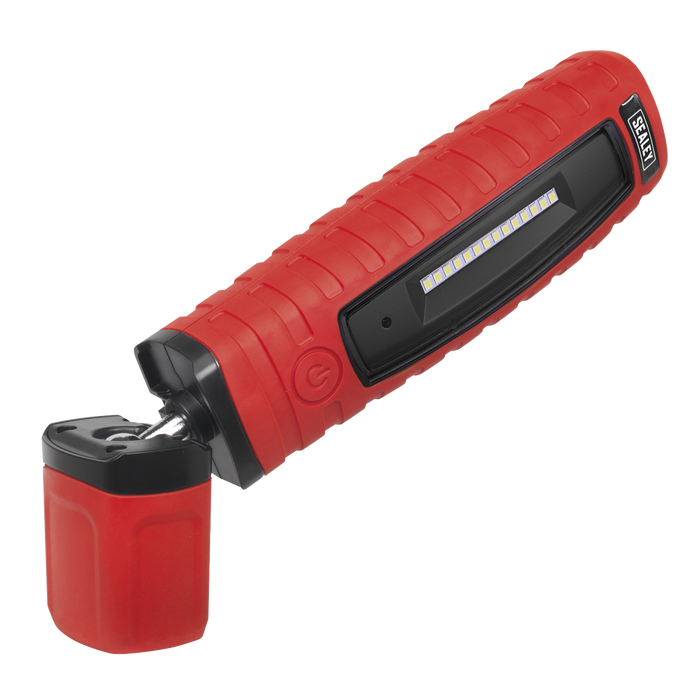 Rechargeable 360° Inspection Light 8W & 3W SMD LED - Red | LED360R