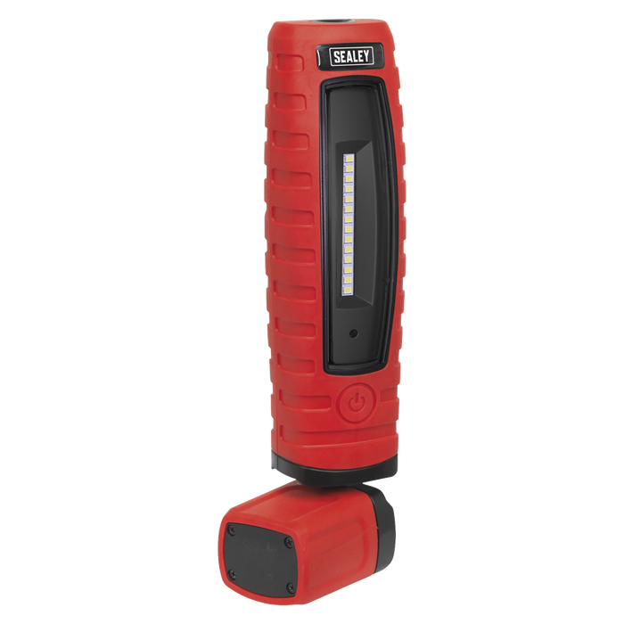 Rechargeable 360° Inspection Light 8W & 3W SMD LED - Red | LED360R