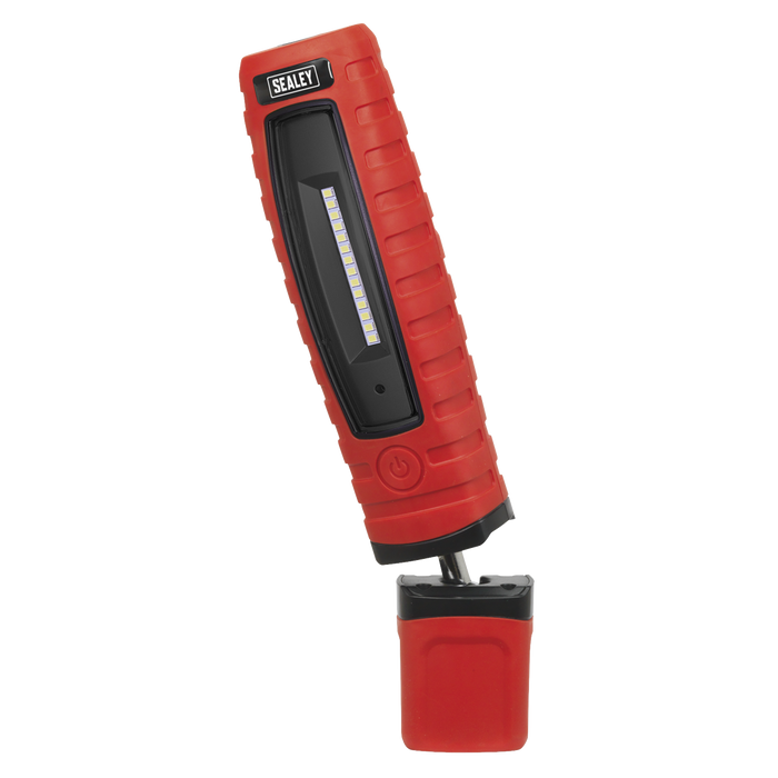 Rechargeable 360° Inspection Light 8W & 3W SMD LED - Red | LED360R