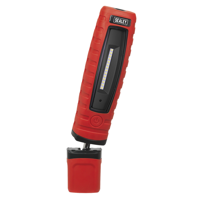 Rechargeable 360° Inspection Light 8W & 3W SMD LED - Red | LED360R