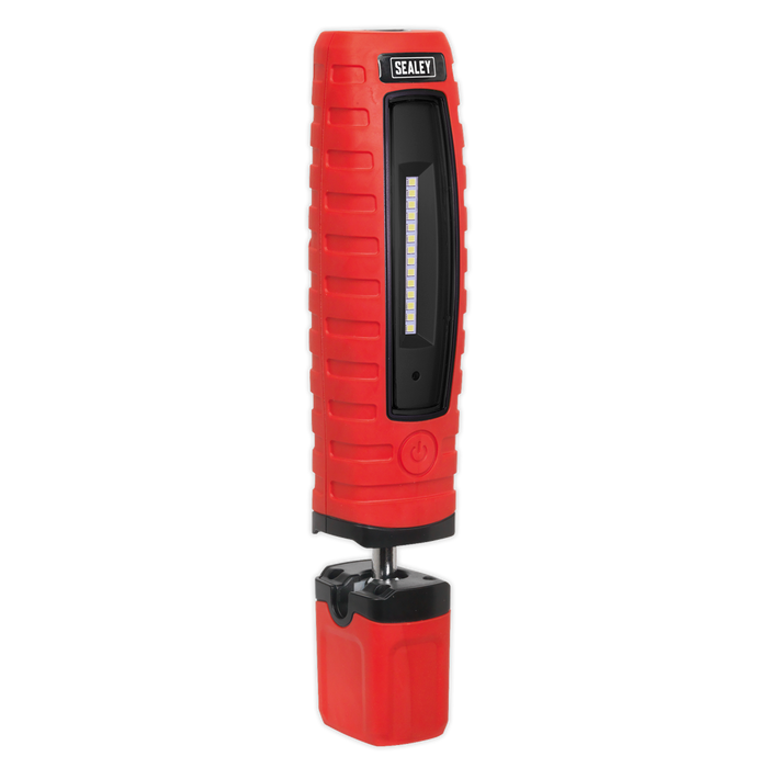 Rechargeable 360° Inspection Light 8W & 3W SMD LED - Red | LED360R