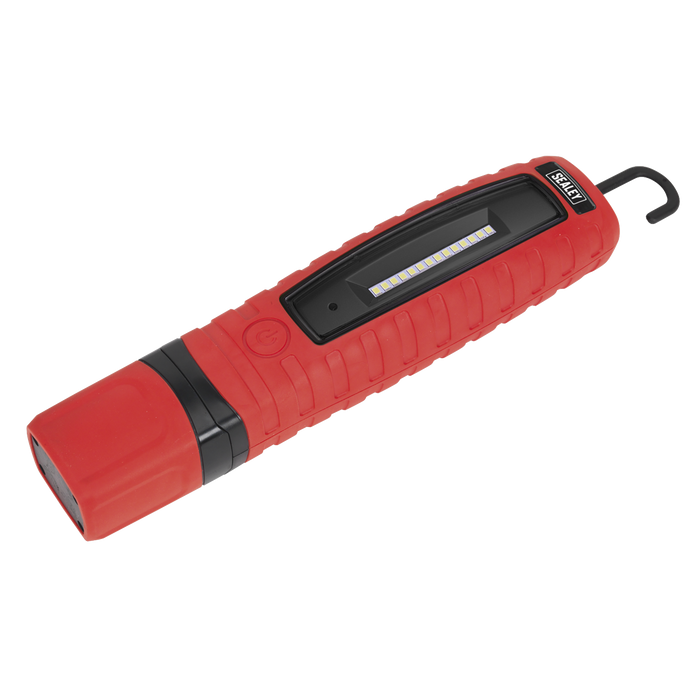 Rechargeable 360° Inspection Light 8W & 3W SMD LED - Red | LED360R