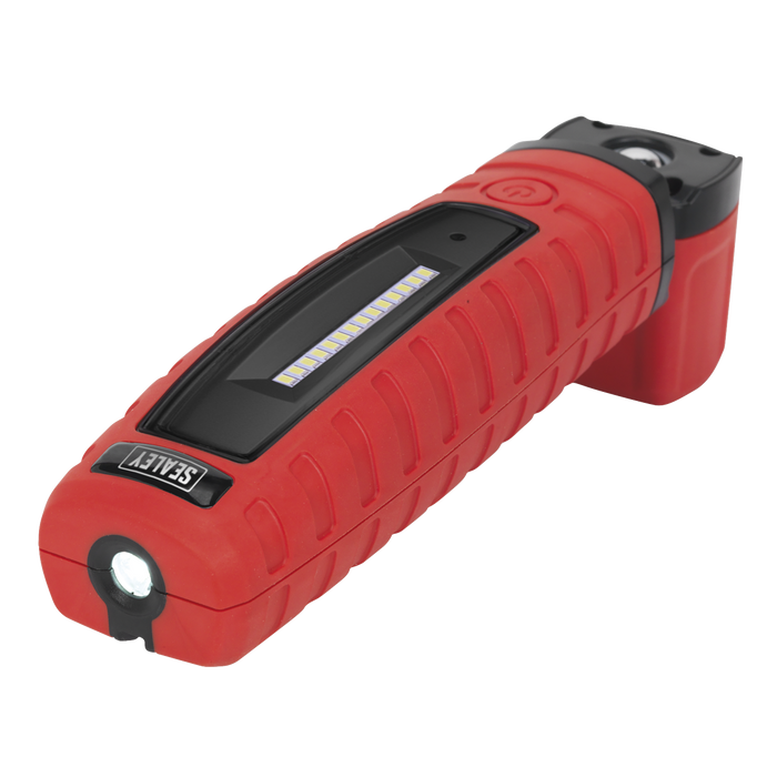Rechargeable 360° Inspection Light 8W & 3W SMD LED - Red | LED360R