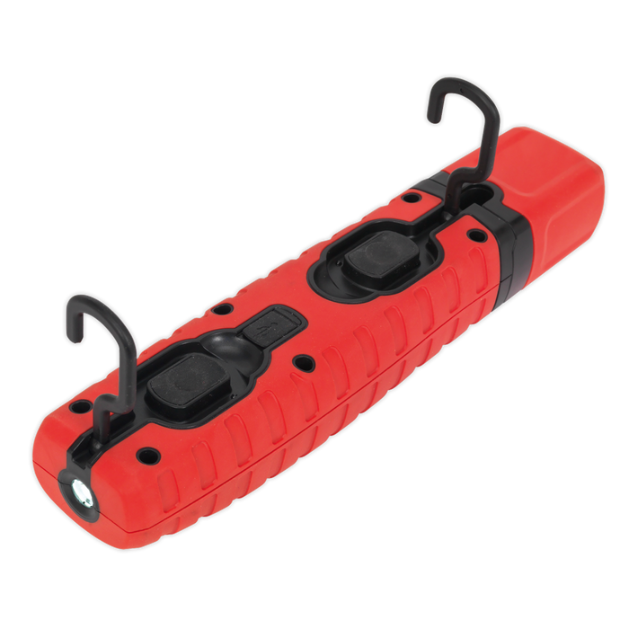 Rechargeable 360° Inspection Light 8W & 3W SMD LED - Red | LED360R