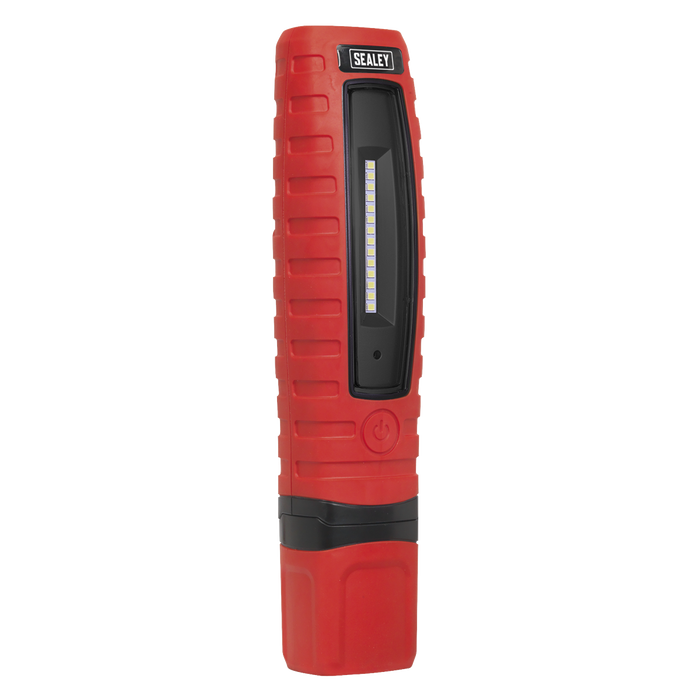 Rechargeable 360° Inspection Light 8W & 3W SMD LED - Red | LED360R