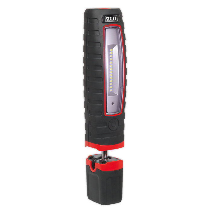 Rechargeable 360° Inspection Light 8W & 3W SMD LED - Black | LED360