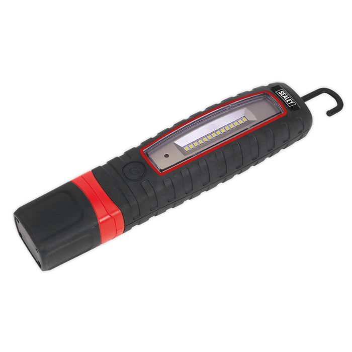 Rechargeable 360° Inspection Light 8W & 3W SMD LED - Black | LED360