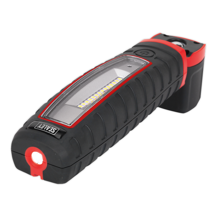 Rechargeable 360° Inspection Light 8W & 3W SMD LED - Black | LED360
