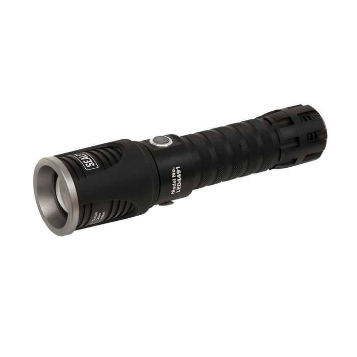 Rechargeable Aluminium Torch with Adjustable Focus 5W SMD LED | LED4491