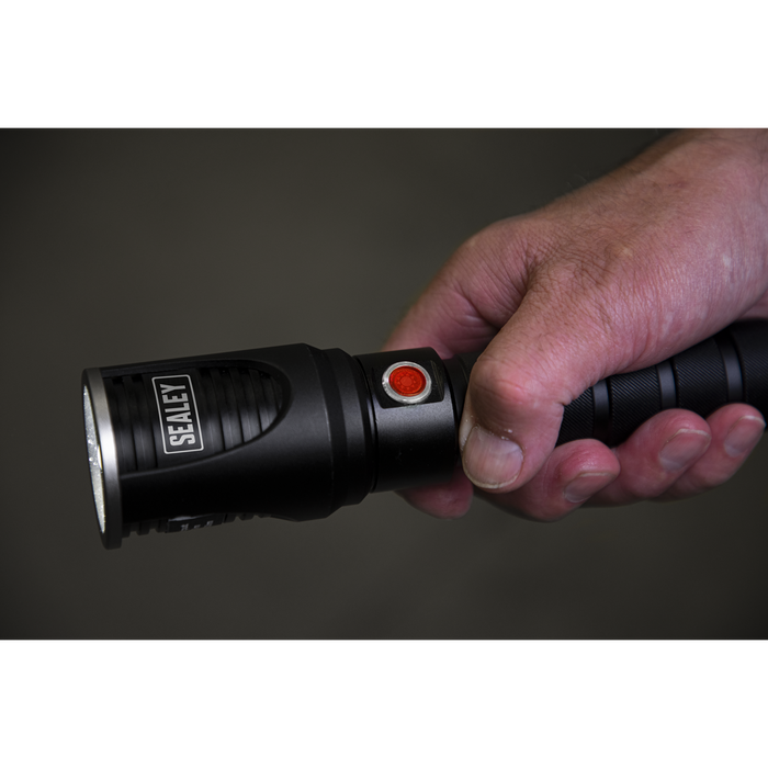 Rechargeable Aluminium Torch with Adjustable Focus 20W SMD LED | LED4493