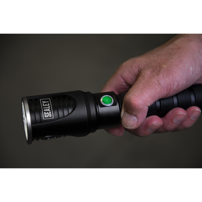 Rechargeable Aluminium Torch with Adjustable Focus 20W SMD LED | LED4493