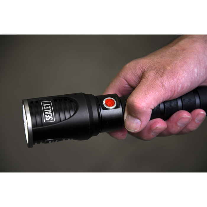 Rechargeable Aluminium Torch with Adjustable Focus 60W COB LED | LED4494
