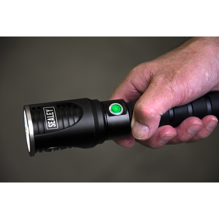 Rechargeable Aluminium Torch with Adjustable Focus 60W COB LED | LED4494