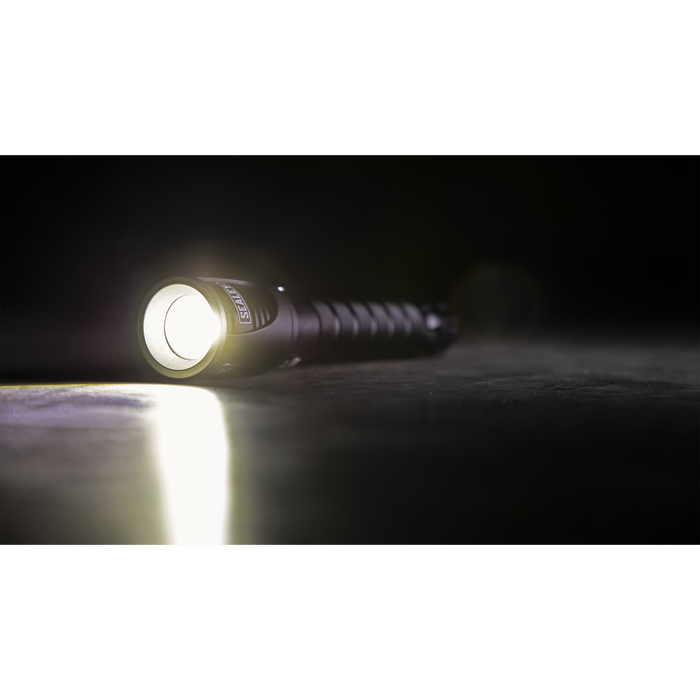 Rechargeable Aluminium Torch with Adjustable Focus 60W COB LED | LED4494