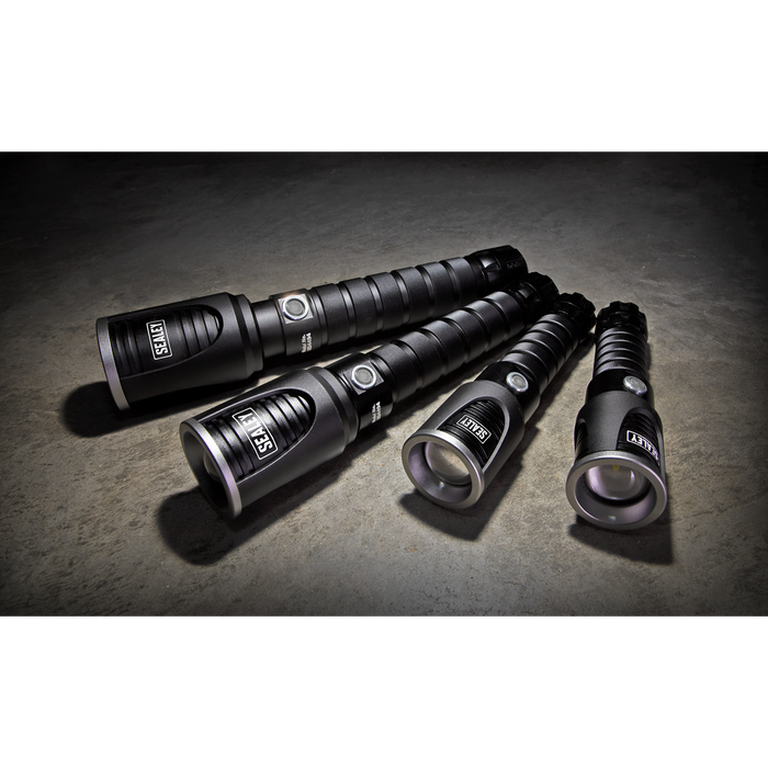 Rechargeable Aluminium Torch with Adjustable Focus 5W SMD LED | LED4491