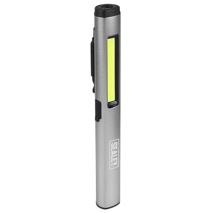 Rechargeable UV Penlight Torch with Laser Pointer 5W COB & 3W SMD LED | LED450UV