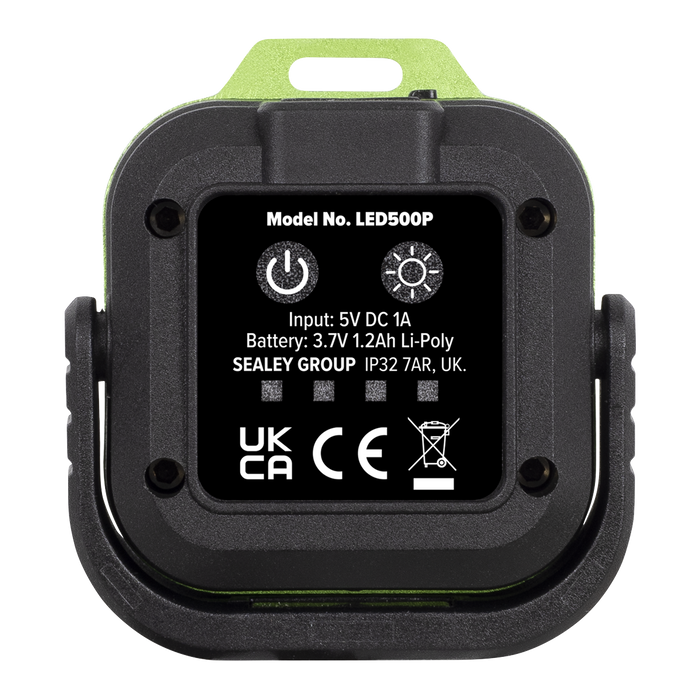 Rechargeable Pocket Floodlight 5W COB LED | LED500P