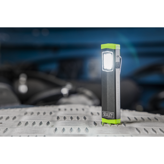 Rechargeable Mini Super Beam Aluminium Pocket Light 3W COB LED | LED500SB
