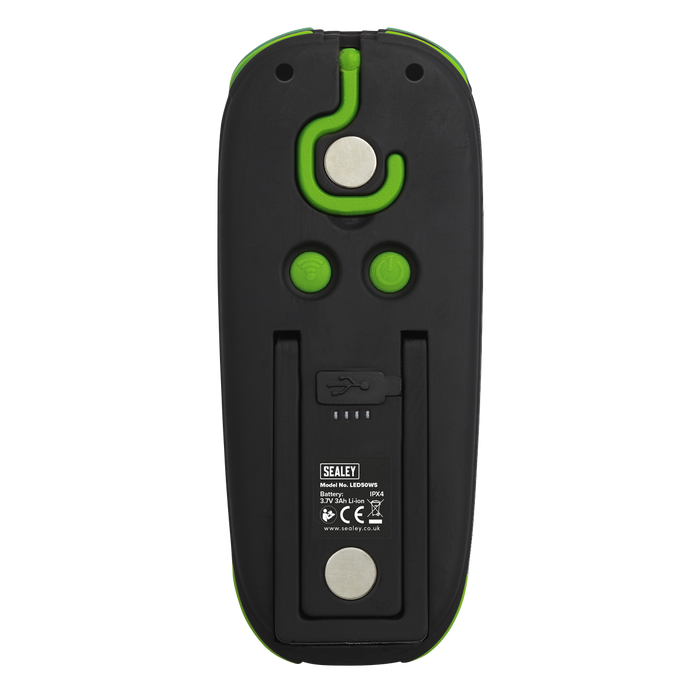 Rechargeable Torch with Wireless Speaker 10W COB LED - Display Box of 10 | LED50WSDB