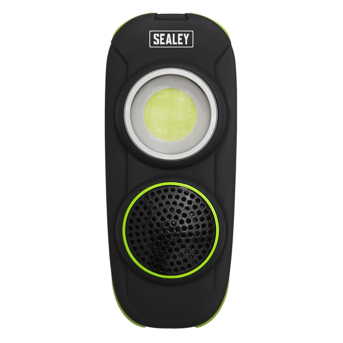 Rechargeable Torch with Wireless Speaker 10W COB LED - Display Box of 10 | LED50WSDB