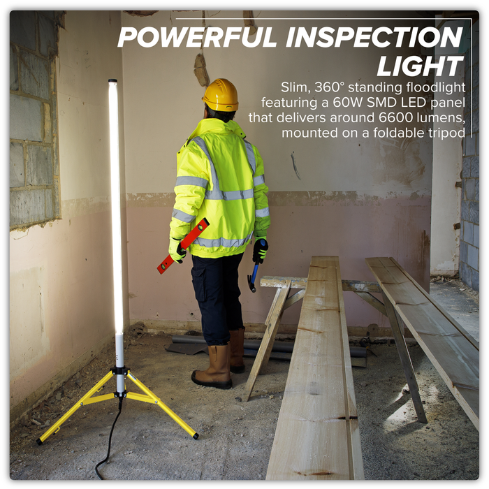 Slim Standing 360° Floodlight 60W SMD LED 110V | LED60110V