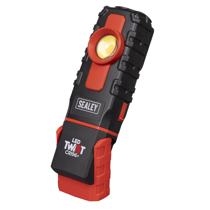 LED Twist® Rechargeable Inspection Light 6W COB LED & 1W SMD LED Colour Match CRI 96+ | LED601CM