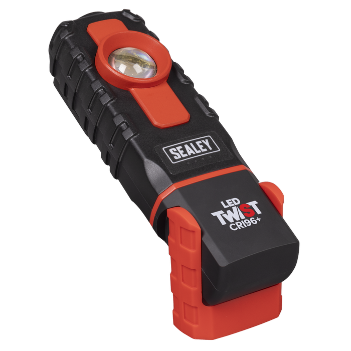 LED Twist® Rechargeable Inspection Light 6W COB LED & 1W SMD LED Colour Match CRI 96+ | LED601CM
