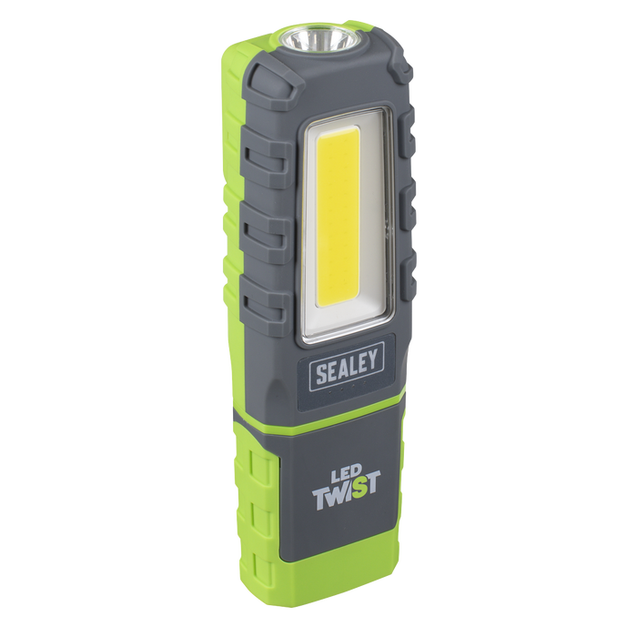 LED Twist® Rechargeable Inspection Light, Green - Box of 12 | LED601GDB