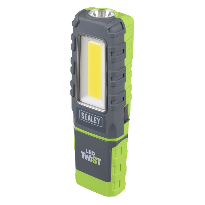 LED Twist® Rechargeable Inspection Light, Green - Box of 12 | LED601GDB
