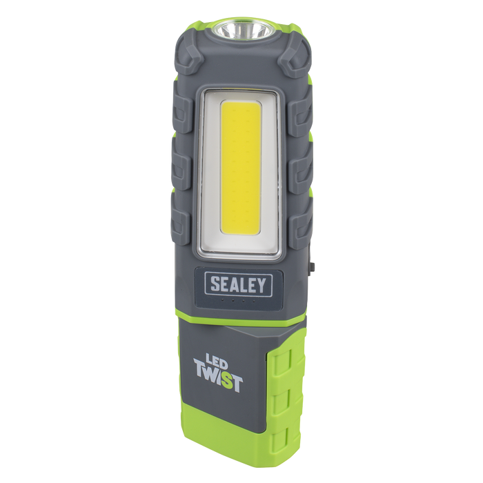LED Twist® Rechargeable Inspection Light, Green - Box of 12 | LED601GDB