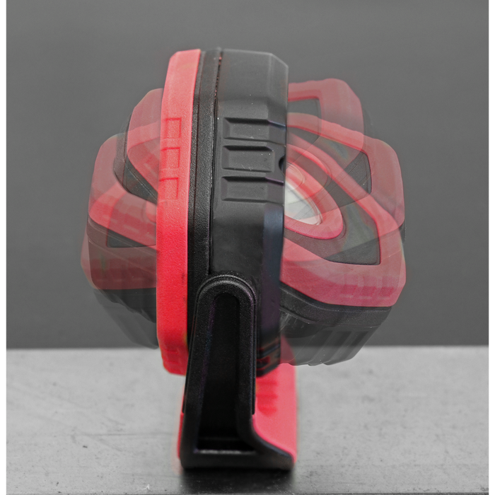 Rechargeable 360° Pocket Floodlight with Magnet 7W COB LED - Red | LED700PR