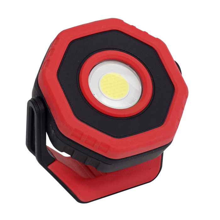 Rechargeable 360° Pocket Floodlight with Magnet 7W COB LED - Red | LED700PR