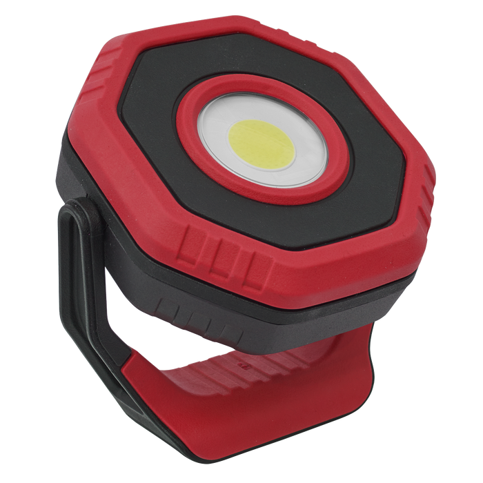 Rechargeable 360° Pocket Floodlight with Magnet 7W COB LED - Red | LED700PR