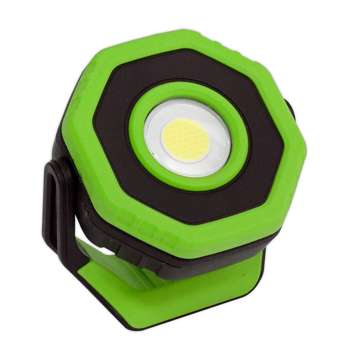 Rechargeable 360° Pocket Floodlight with Magnet 7W COB LED - Green | LED700P