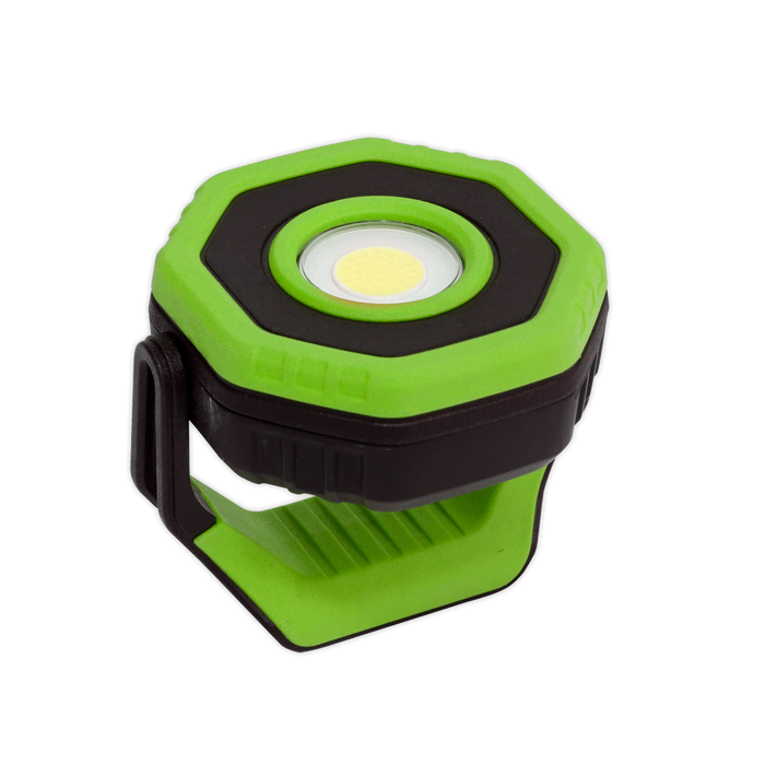 Rechargeable 360° Pocket Floodlight with Magnet 7W COB LED - Green | LED700P
