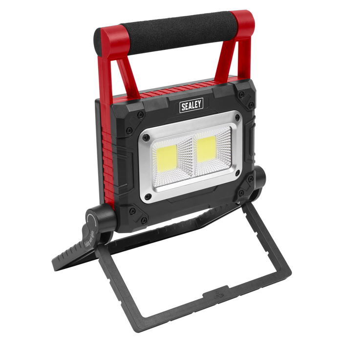 Rechargeable Solar Powered Portable Floodlight 15W COB LED | LEDFL15WS