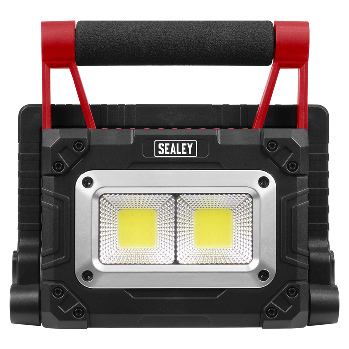 Rechargeable Solar Powered Portable Floodlight 15W COB LED | LEDFL15WS