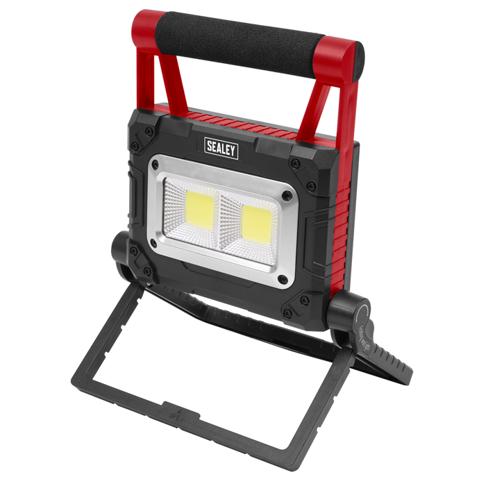 Rechargeable Solar Powered Portable Floodlight 15W COB LED | LEDFL15WS