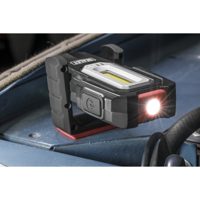Inspection Light with Double Wireless Charging Base 5W & 3W COB LED | LEDWCBCOMBO4