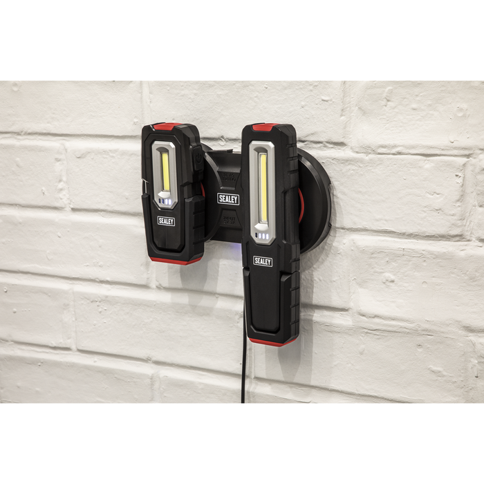 Inspection Light with Double Wireless Charging Base 5W & 3W COB LED | LEDWCBCOMBO4