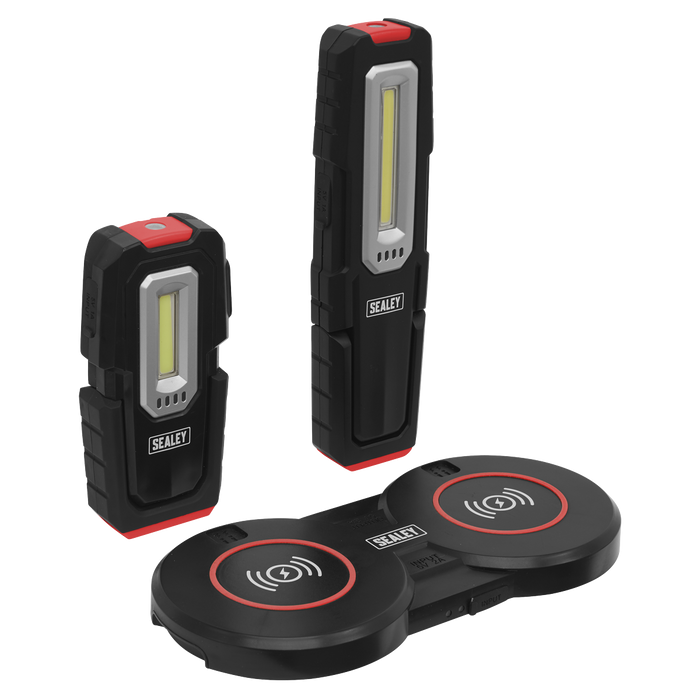 Inspection Light with Double Wireless Charging Base 5W & 3W COB LED | LEDWCBCOMBO4