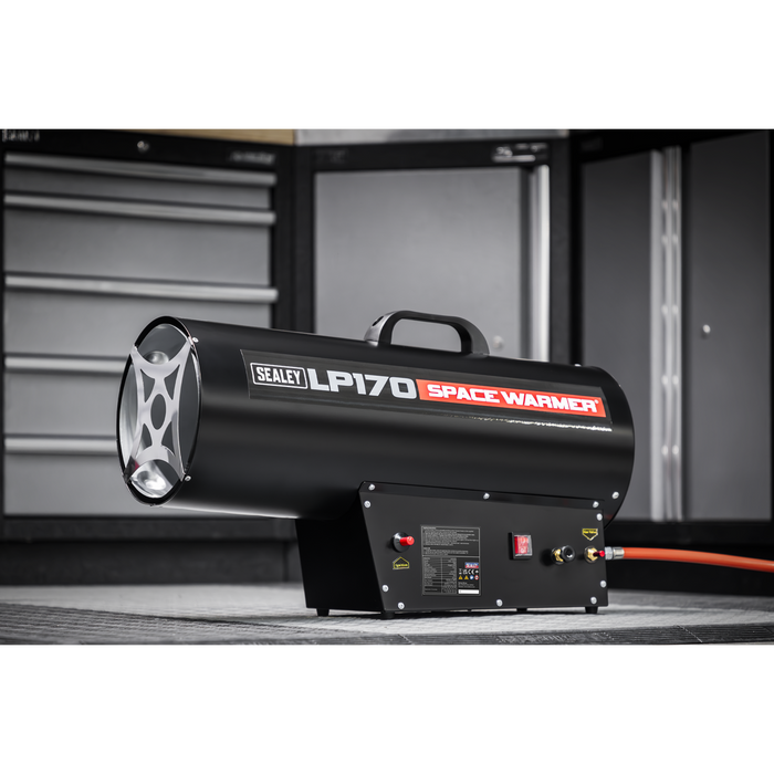 Space Warmer® Propane Heater 102,000-170,000Btu/hr (30-50kW) | LP170
