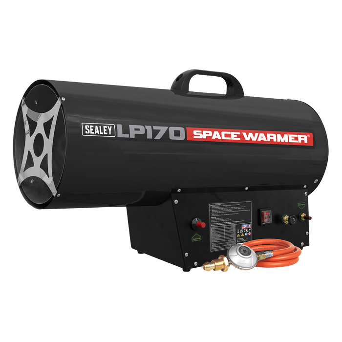 Space Warmer® Propane Heater 102,000-170,000Btu/hr (30-50kW) | LP170
