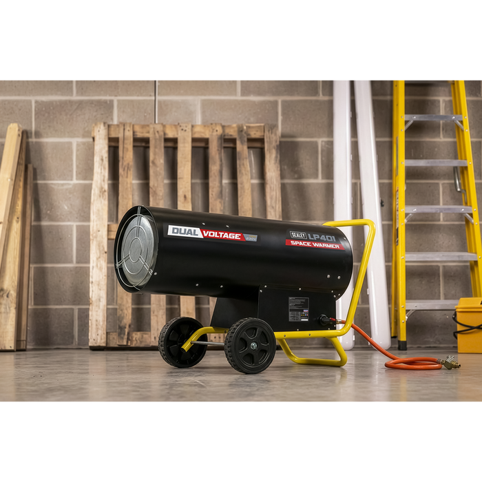 Dual Voltage Space Warmer® Propane Heater 210,000-400,000Btu/hr | LP401